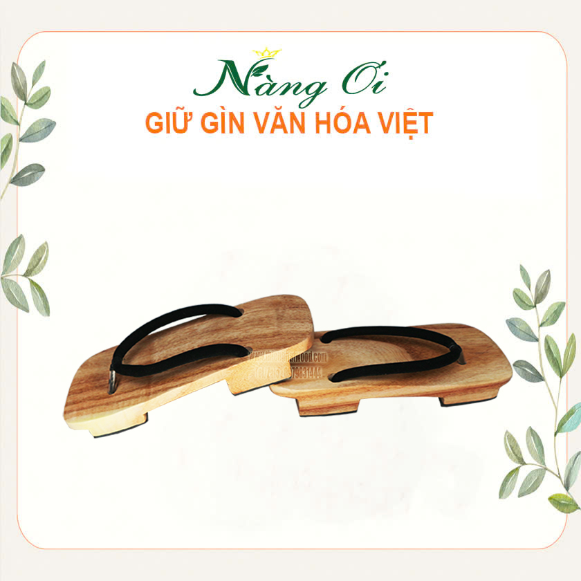 guốc gỗ nhật bản
